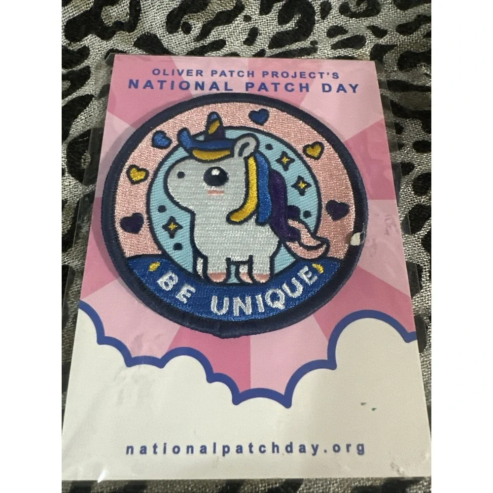 National Patch Day!  Be Unique, Oliver Patch Projects! NEW!